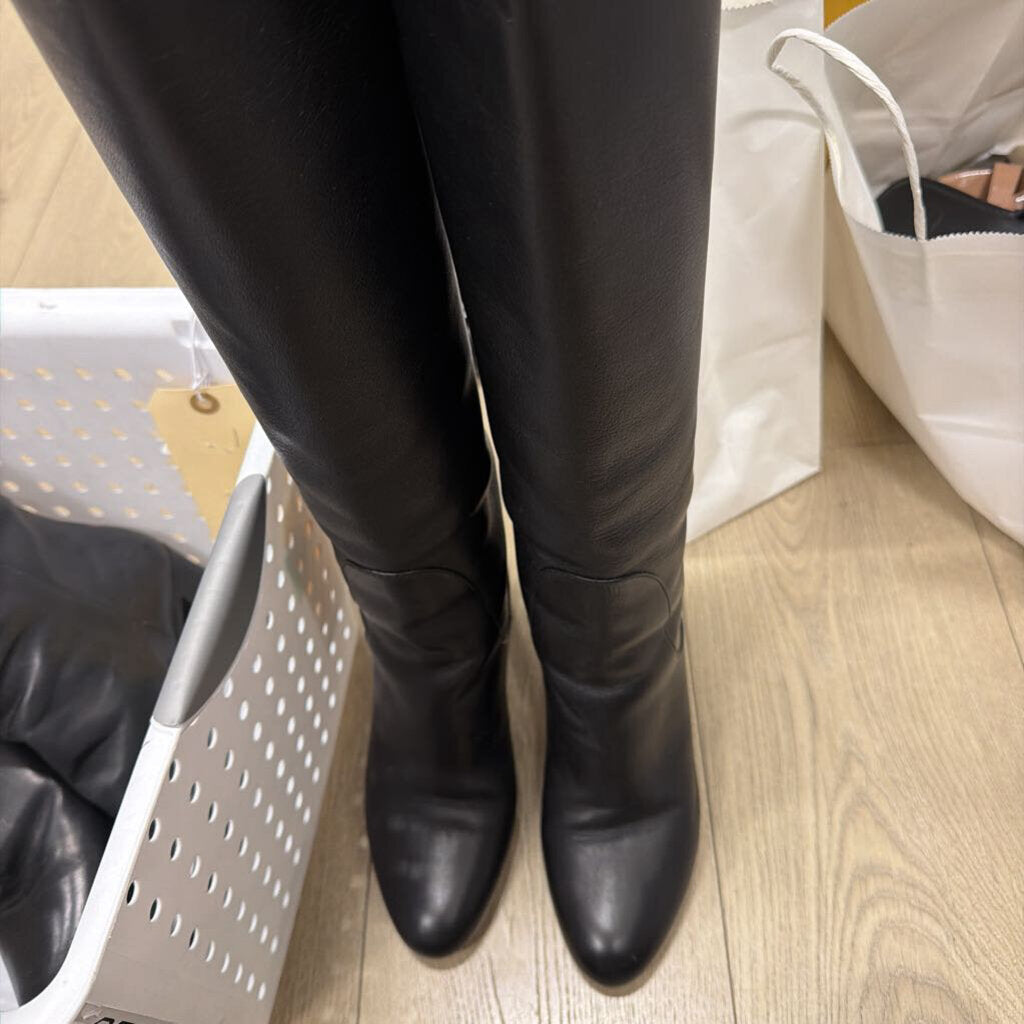 Black Knee Hi Boot