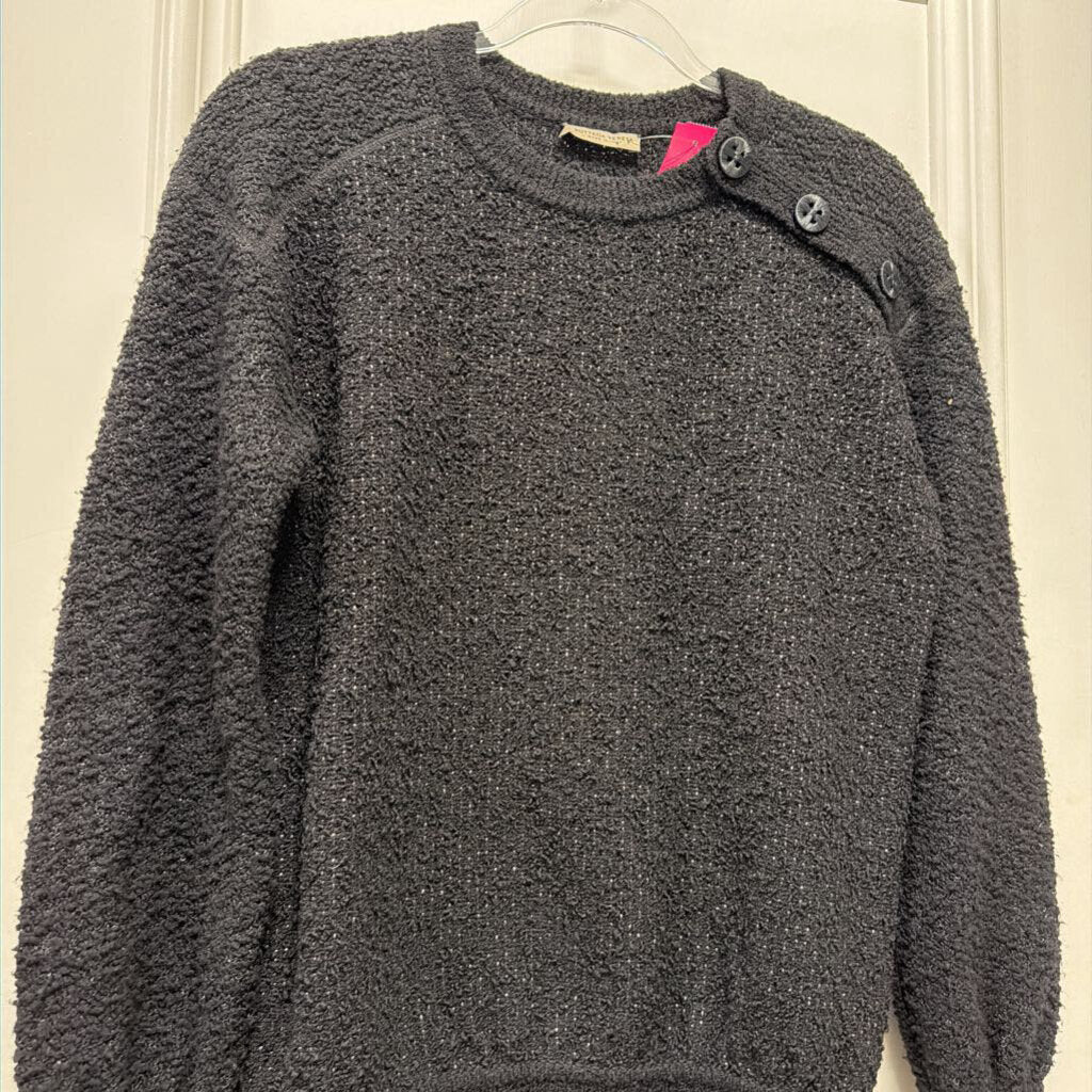 Black Wool Blend Sweater (NWT)
