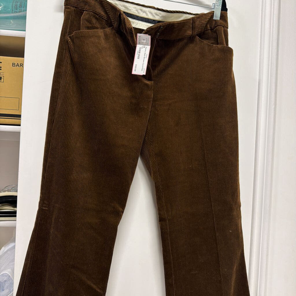 Dark Brown Cord Pant