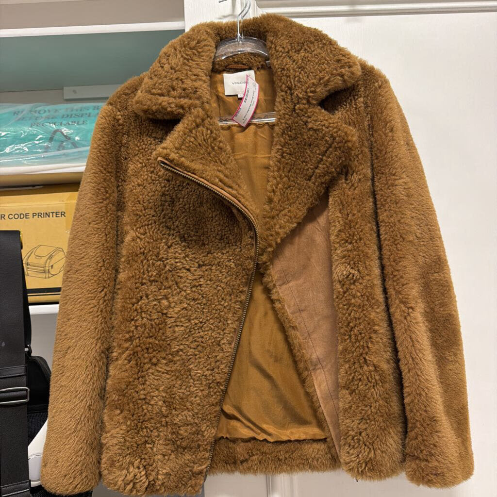 Brown Shearling Coat