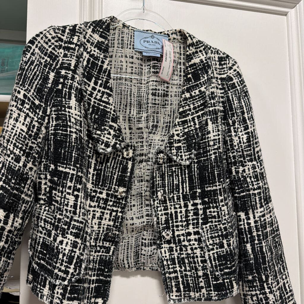 2011 Black/White Tweed Jacket
