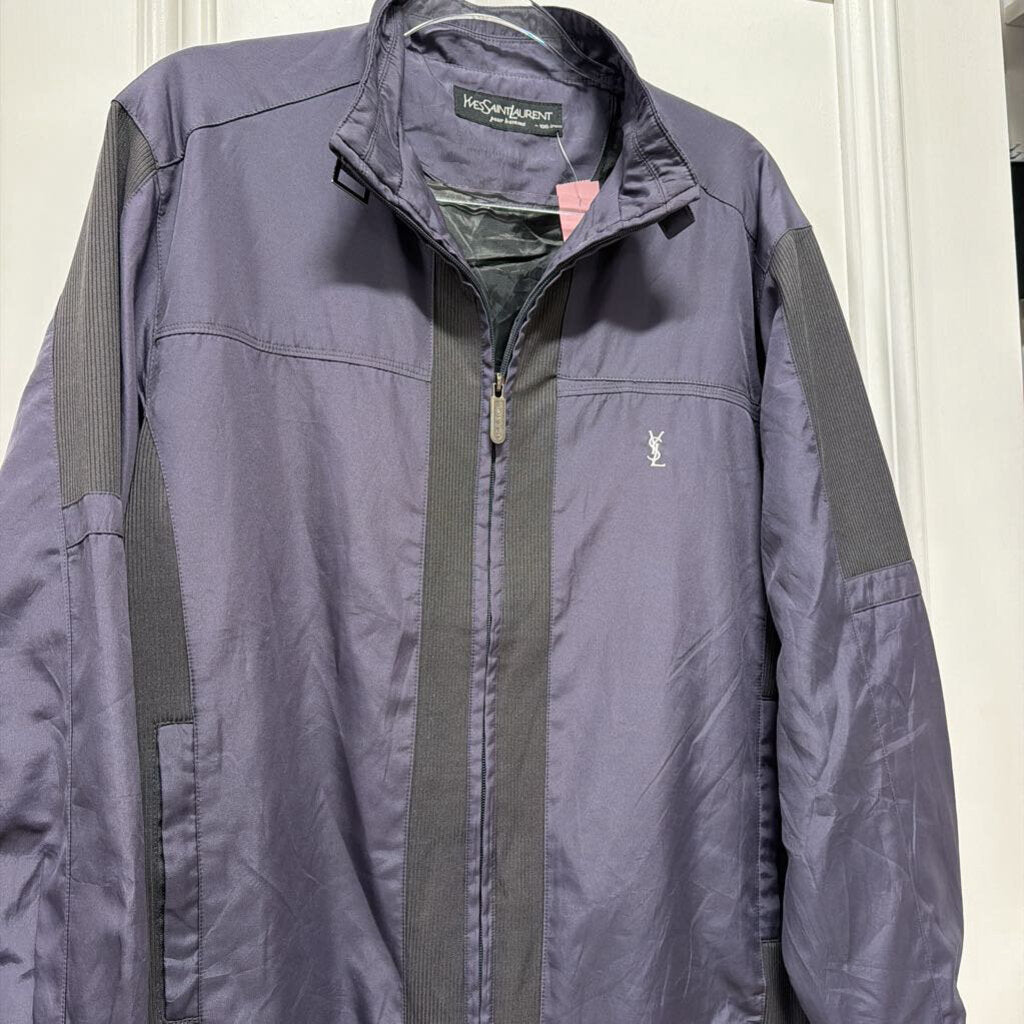 Blue Logo Zip up Jacket