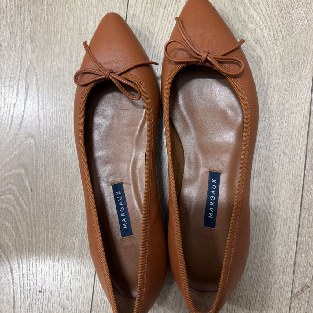 Brown Leather Flat