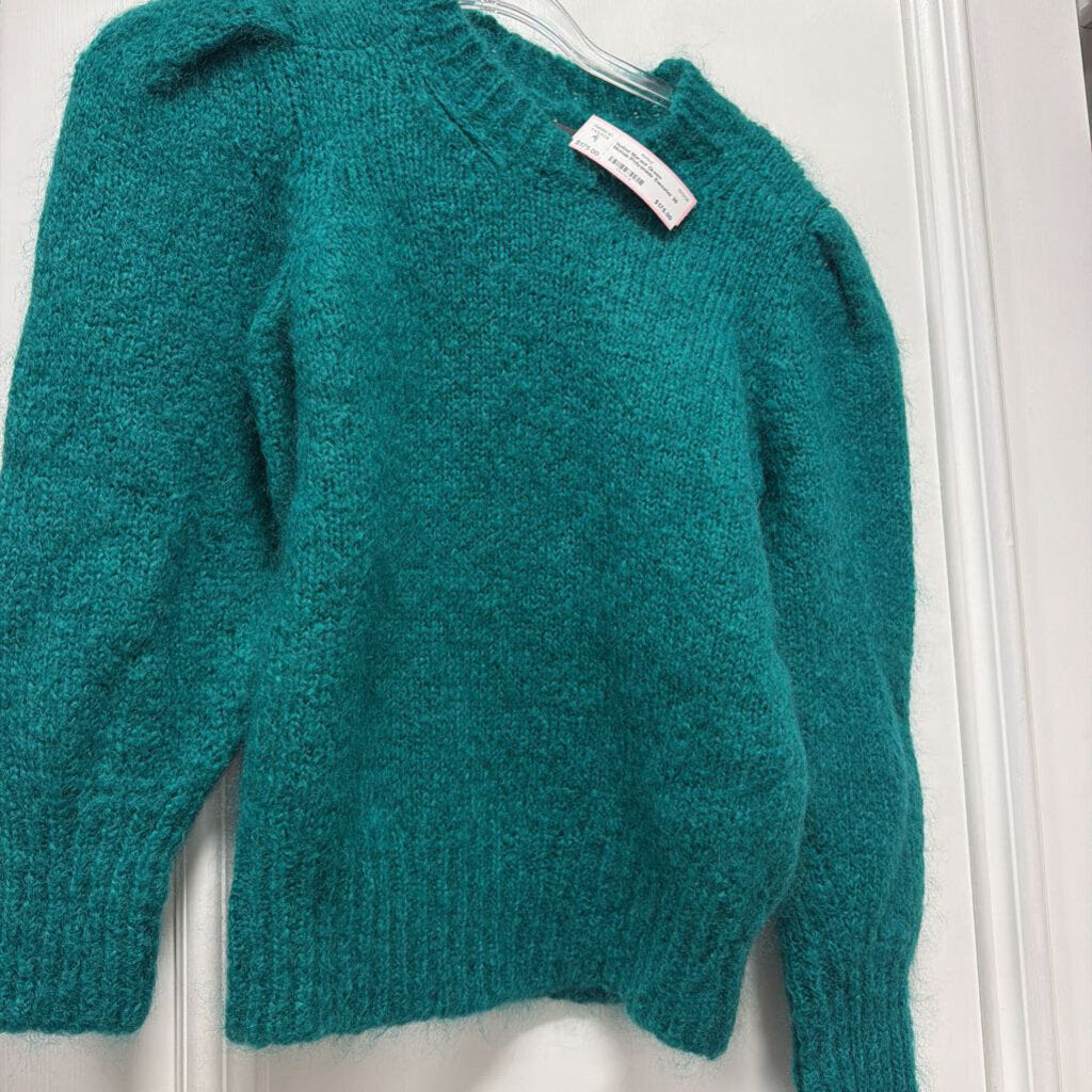 Green Mohair/Polyamide Sweater