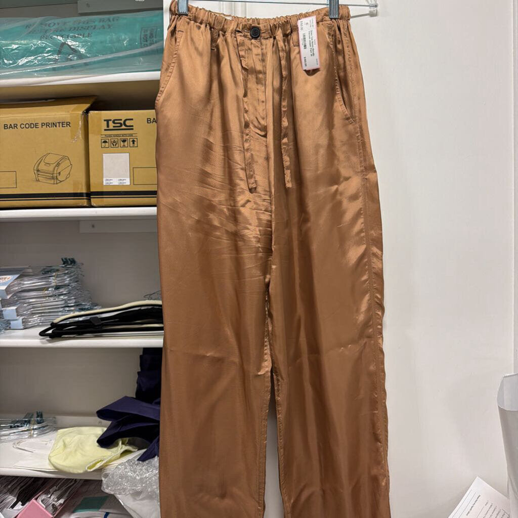 Metallic Viscose Jogger Pant