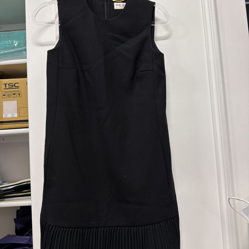 2015 Black Wool Mini Dress