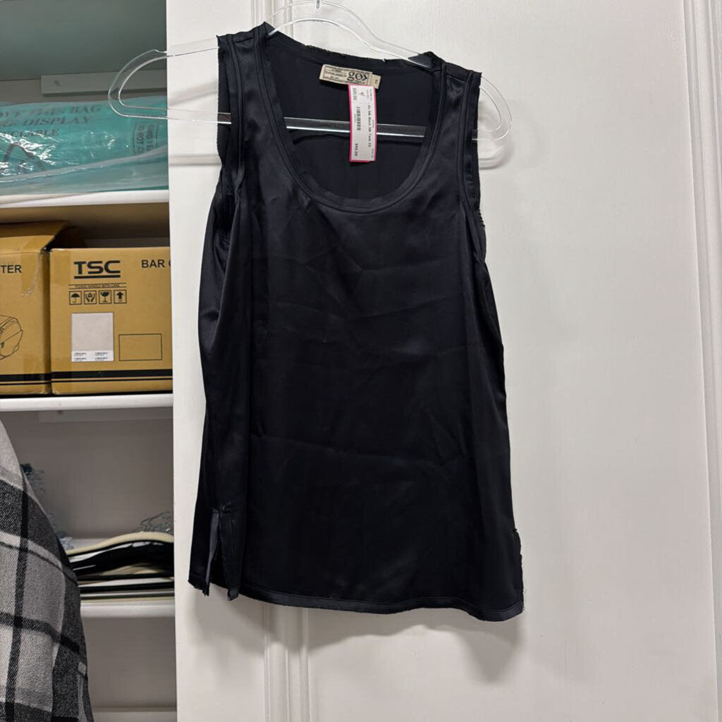 Black Silk Tank