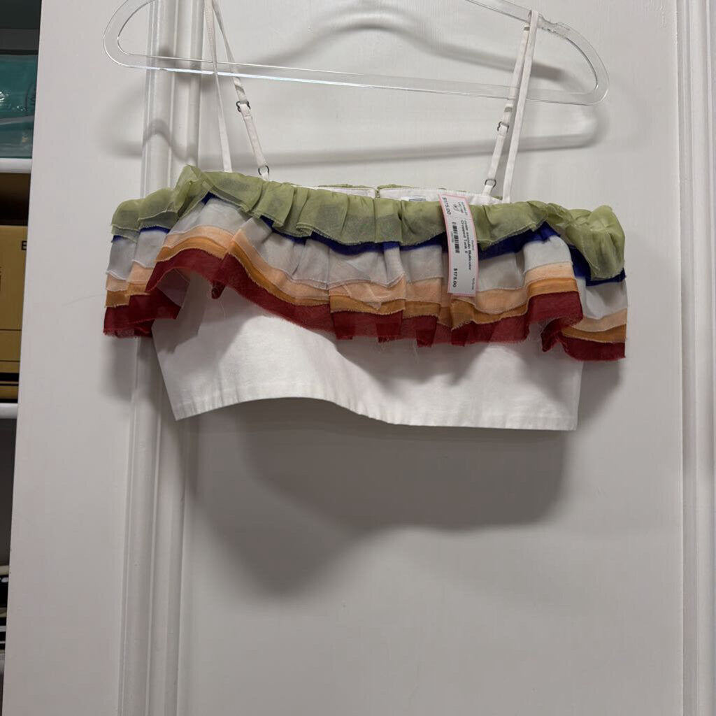 Multicolor Cropped Tank