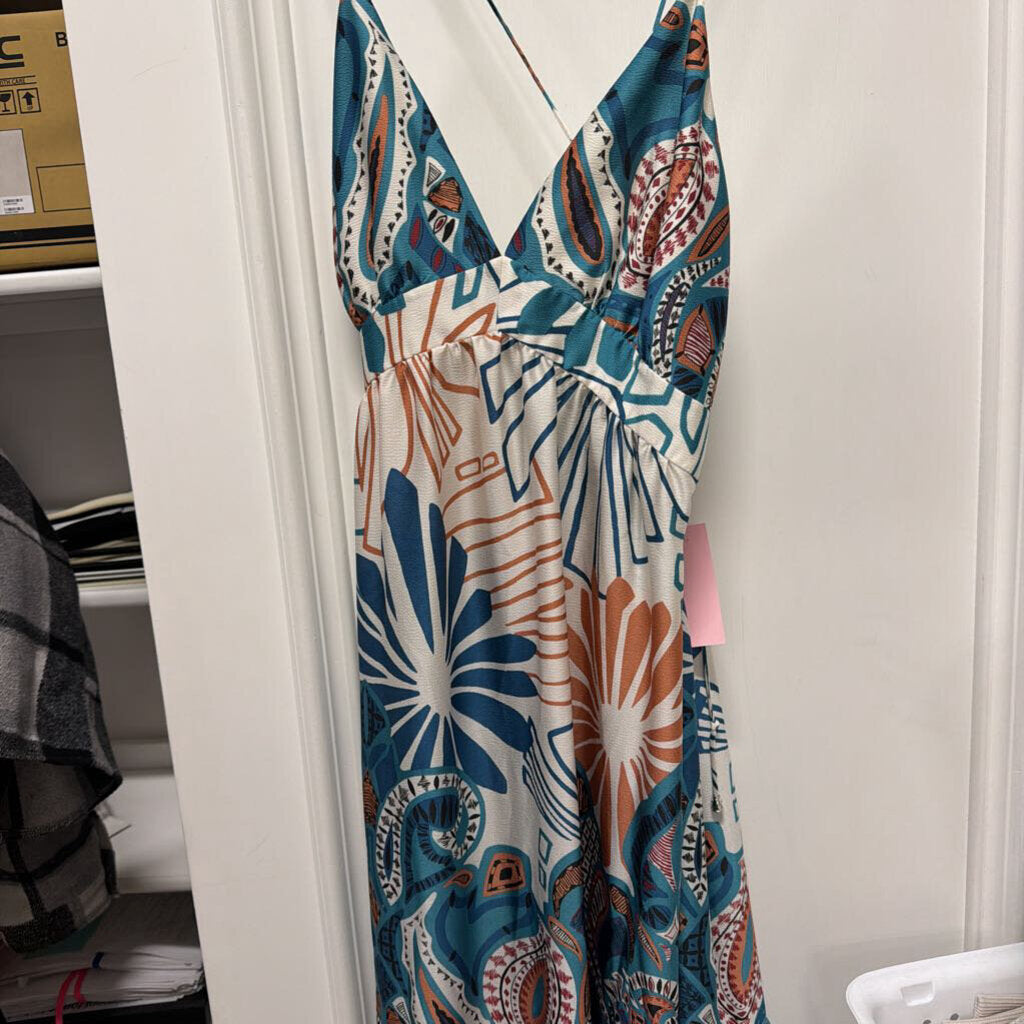 Multicolor Pattern Dress