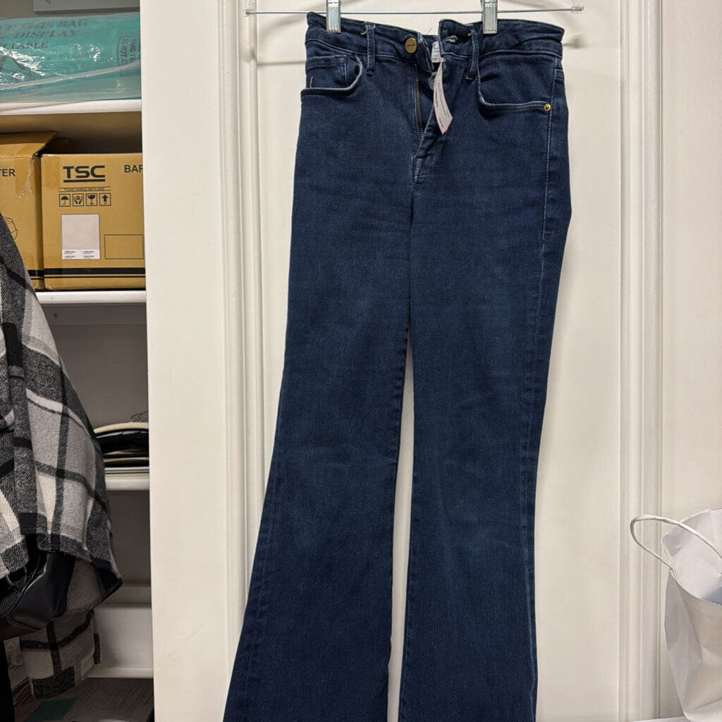 Dark Washed Bootcut Jean
