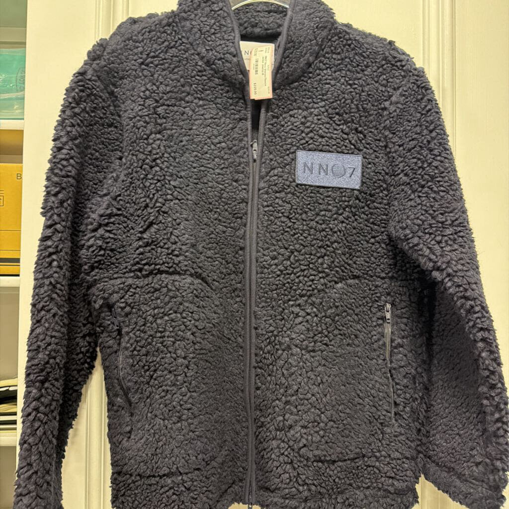 Navy Sherpa Fleece Jacket (men's)