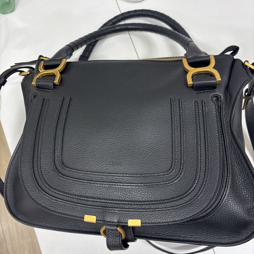 Gucci Beige & Navy GG Messenger Diaper Bag
