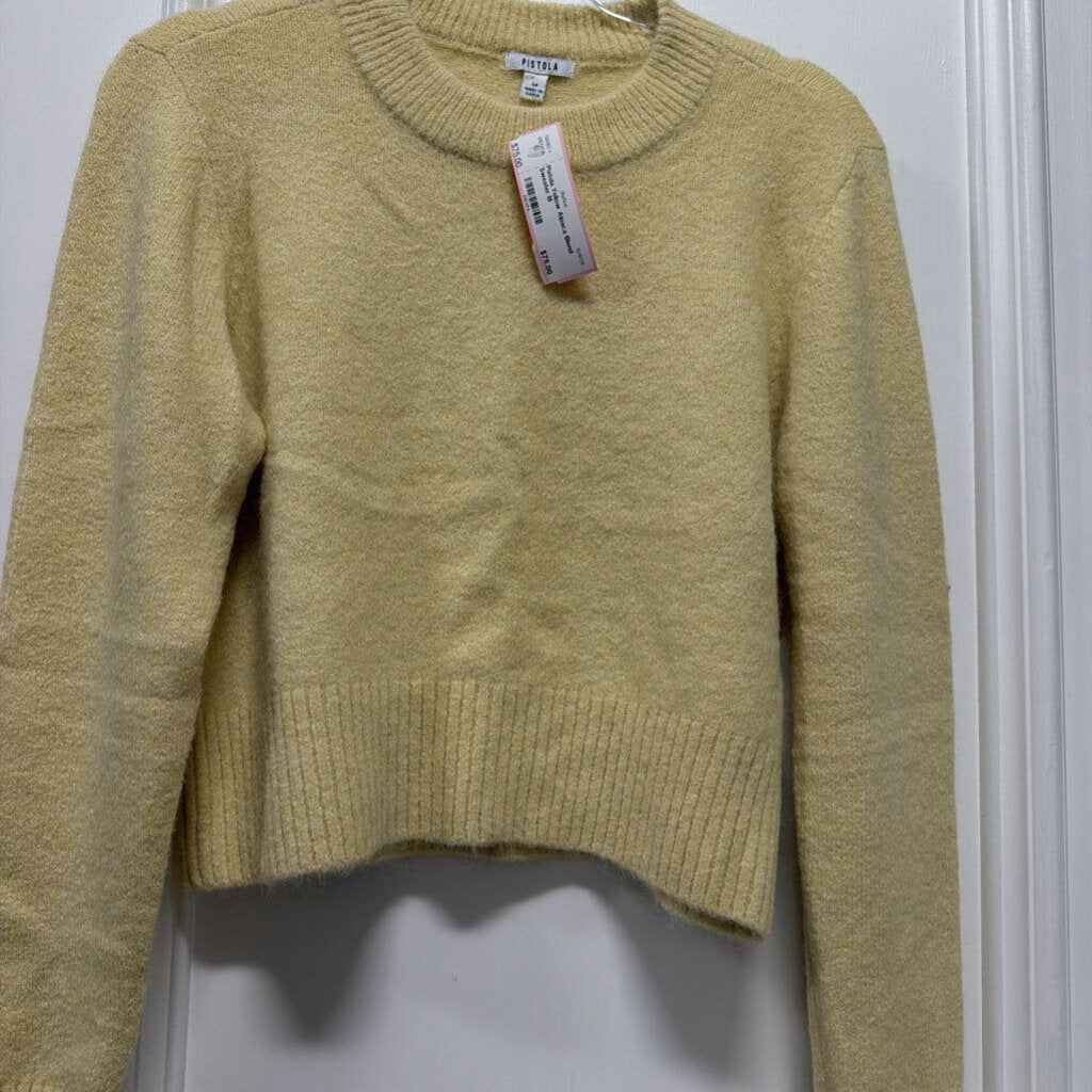 Yellow Alpaca Blend Sweater