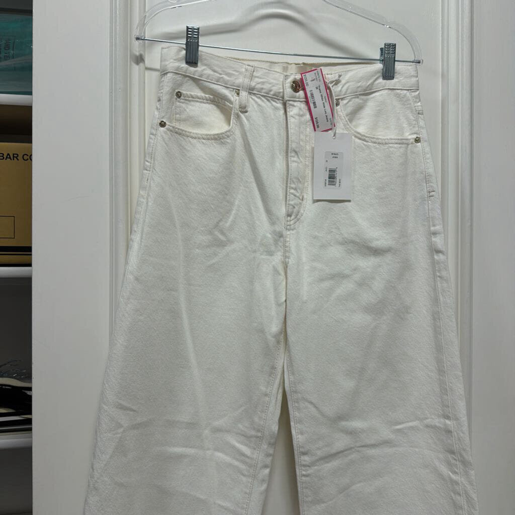 White Wide Leg Jeans