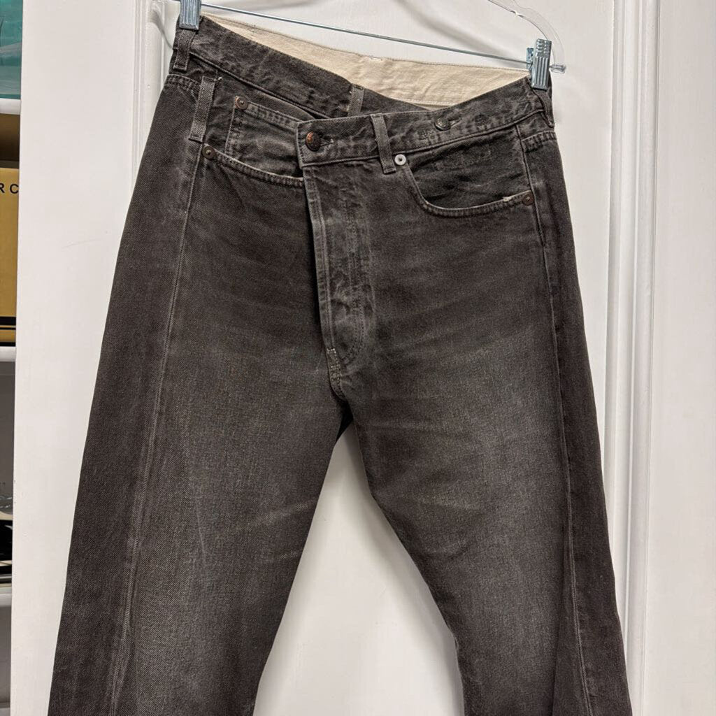 Gray Straight Leg Jean