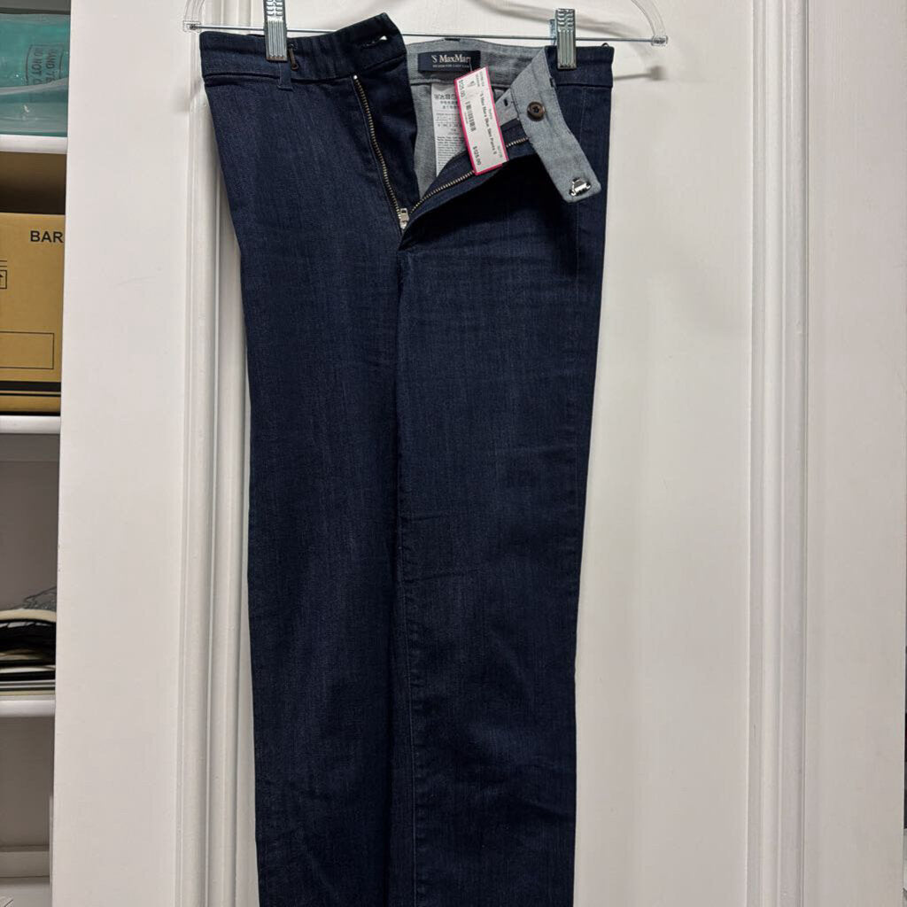 Blue Slim Pants