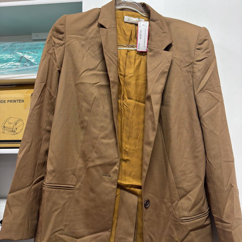 Brown Wool Blazer
