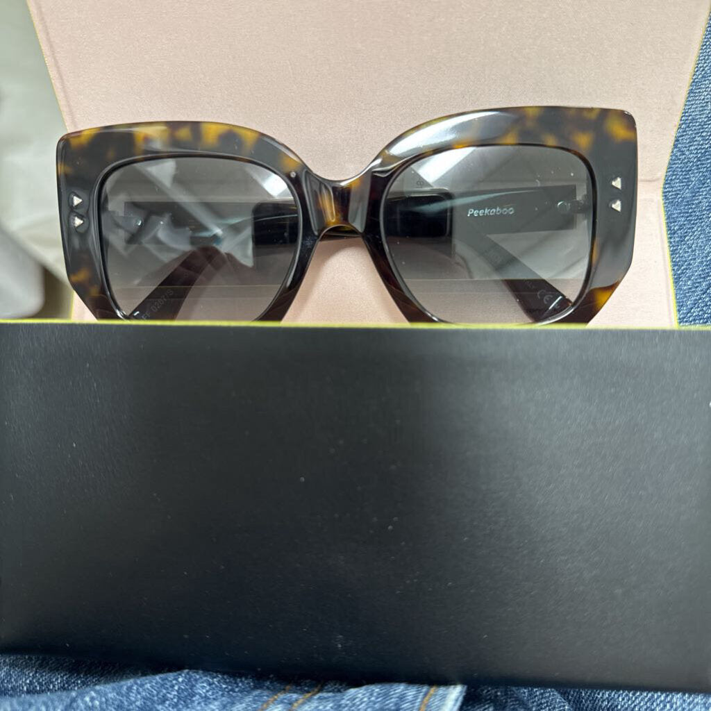 Brown Tortoise Gradient Sunglasses