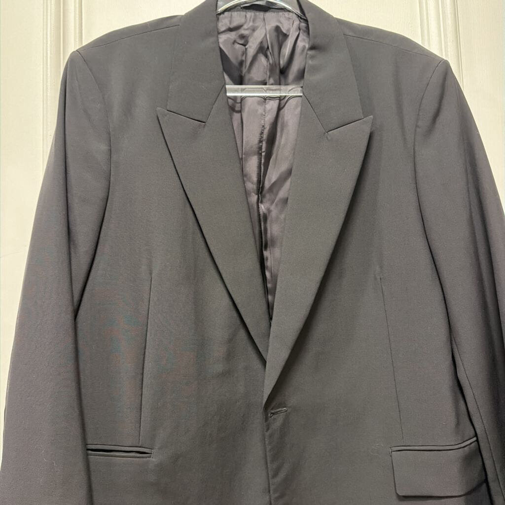 Black Wool Blazer