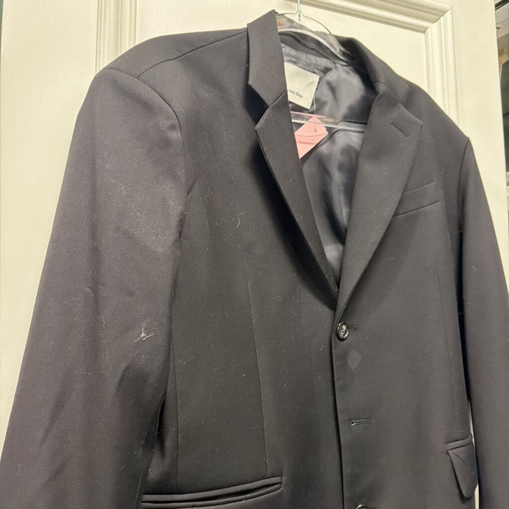 Black Lyocell Oversized Blazer