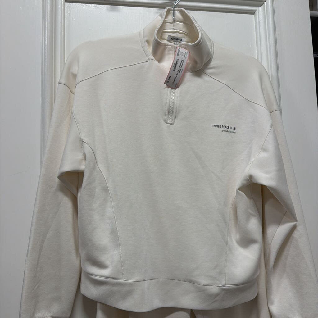 White Sweatshirt/Pant (SET 600+)