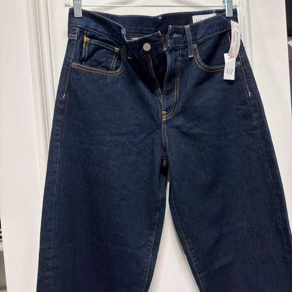 Dark Washed Extra Baggy Leg Jean (NWT)