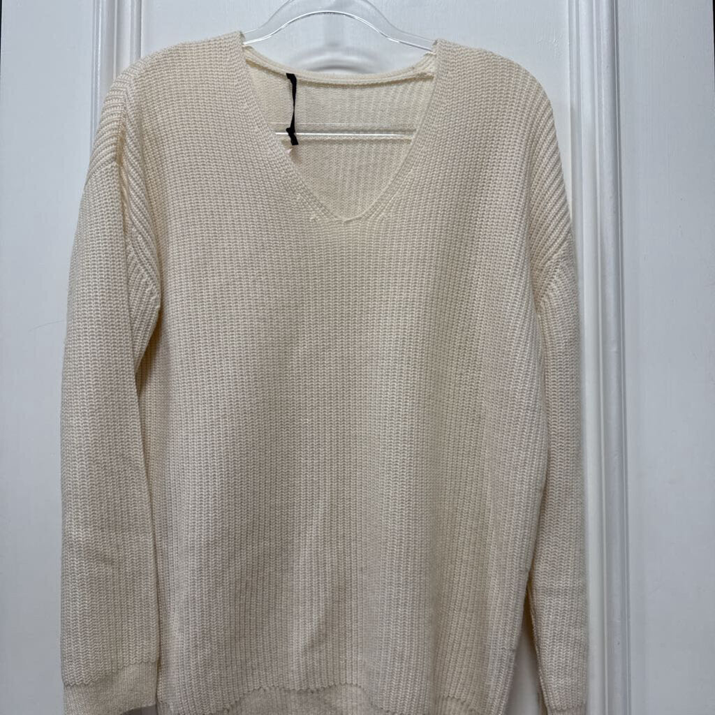 Cream Wool/Cashmere Sweater