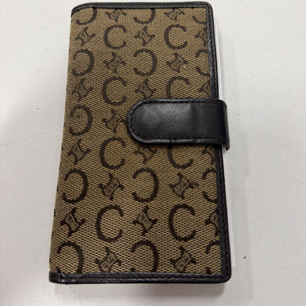Brown Canvas Macadam Wallet