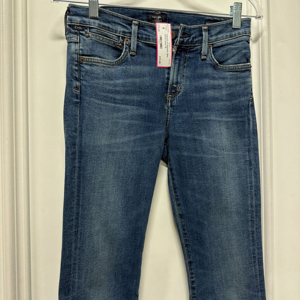 Blue Flared Jeans