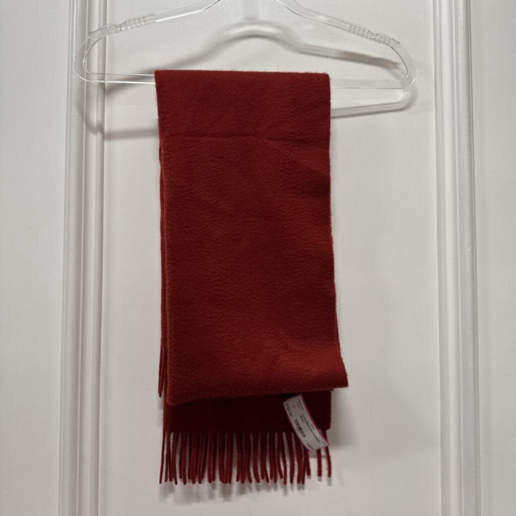 Red Cashmere Scarf