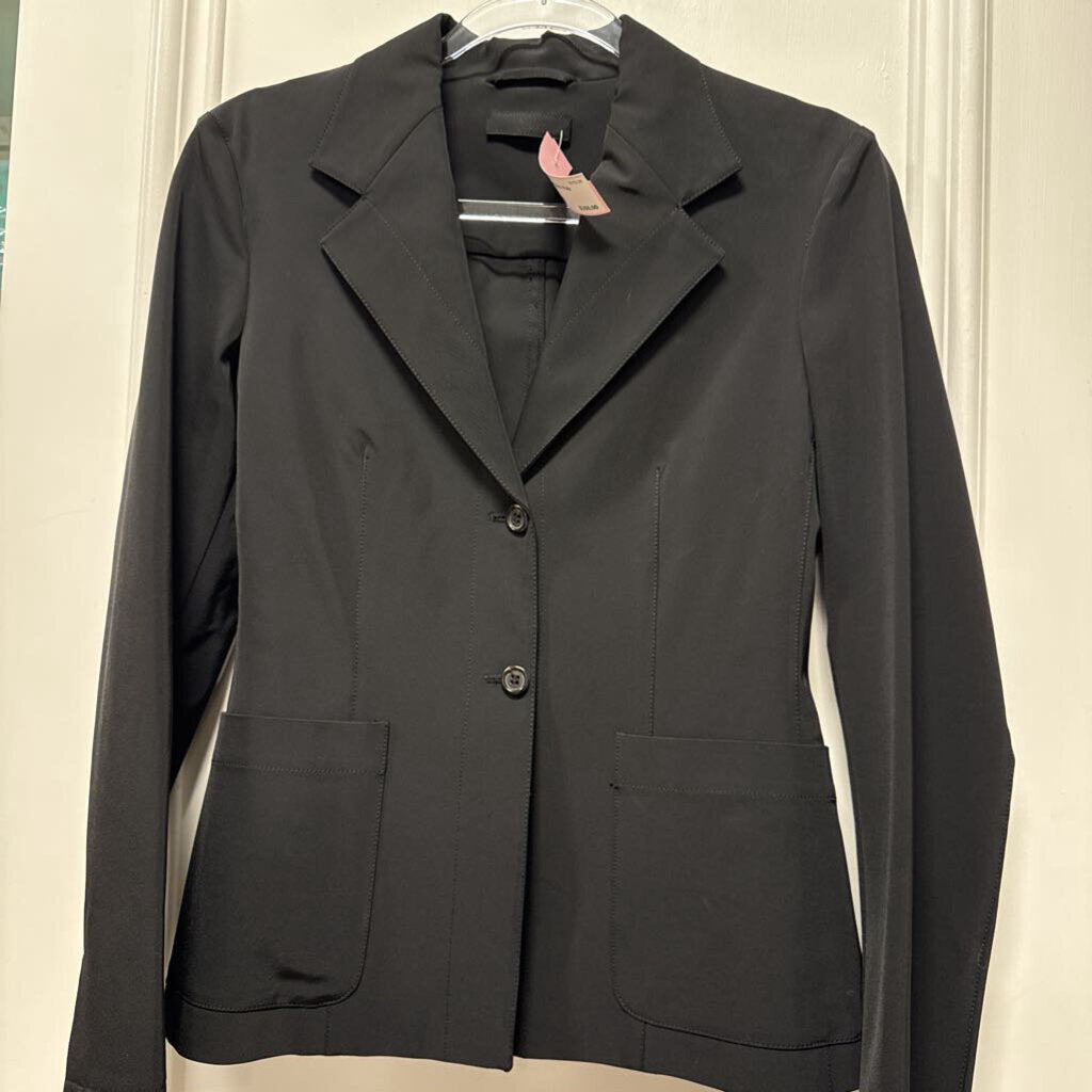 Vintage Black Poly Blazer