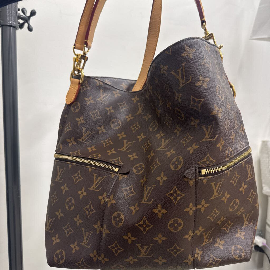 Brown Monogram Melie Hobo Bag