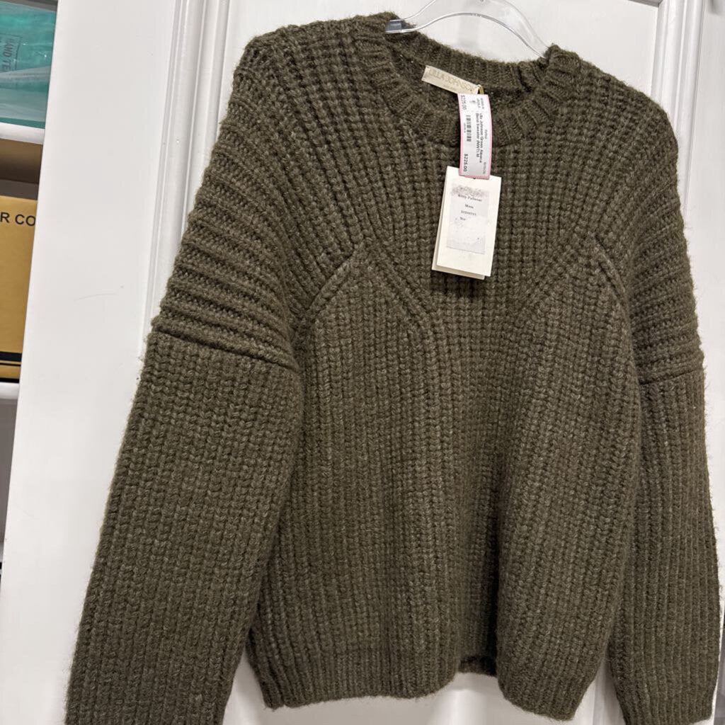 Green Alpaca Blend Sweater (NWT)