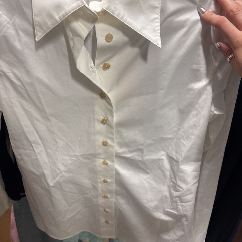 White Cotton Blouse (NWT 1280)