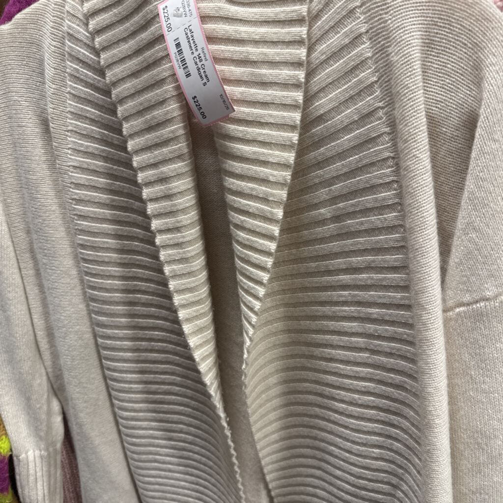 Cream Cashmere Cardigan