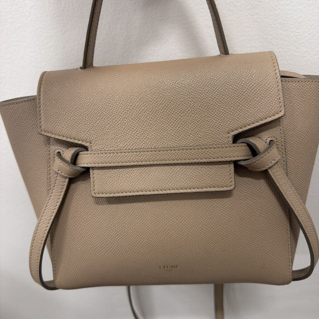 Cream Nano Belt Bag