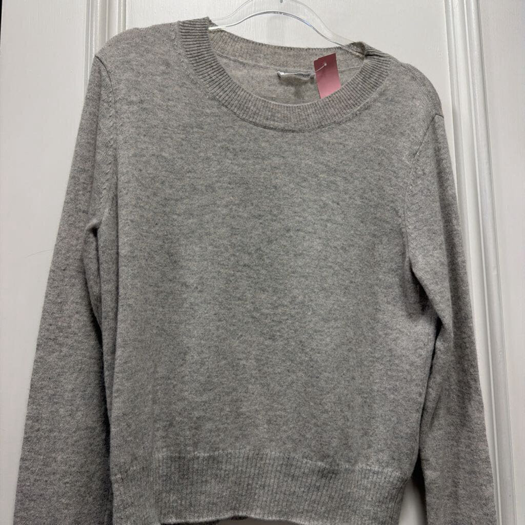 Grey Recycled Cashmere Sweater