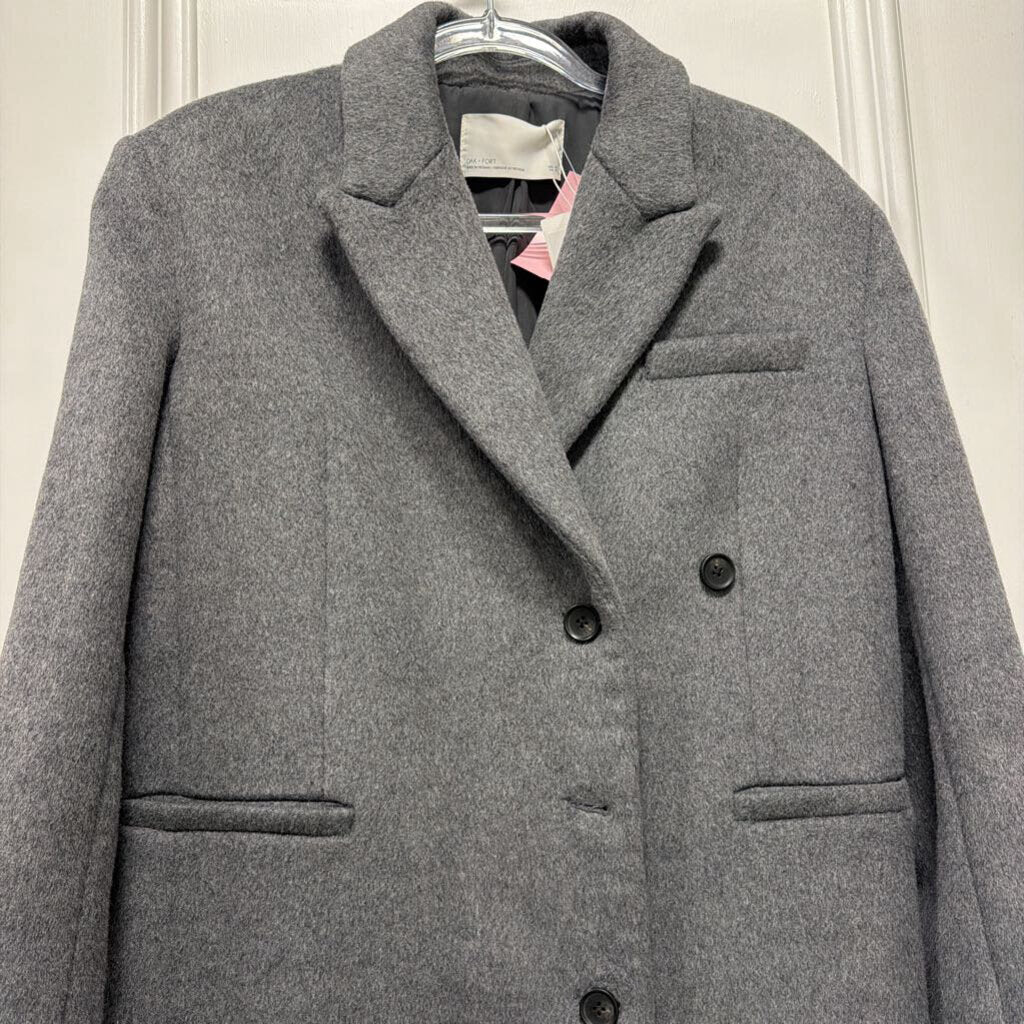 Gray Wool/Poly Coat (NWT)