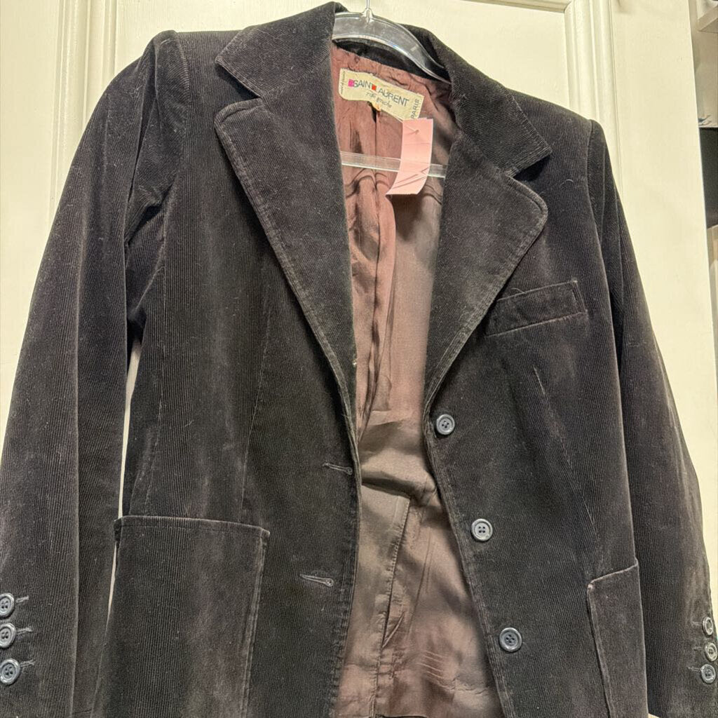 Black Corduroy Blazer