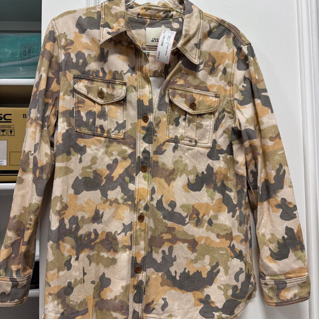 Camo Denim Overshirt