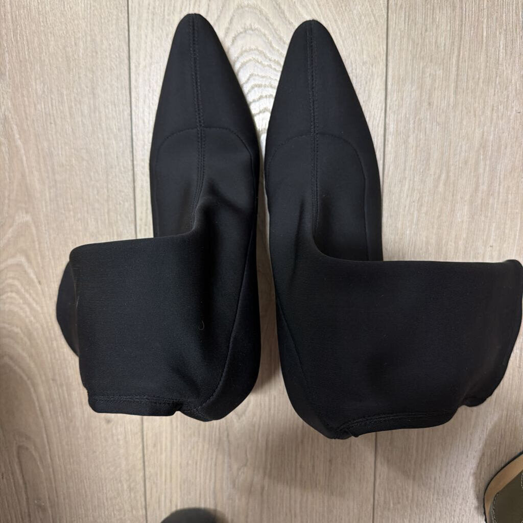 Black Nylon Ankle Boot, 37