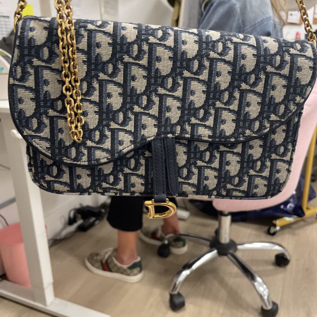 Blue Medium Saddle Pouch(2150)
