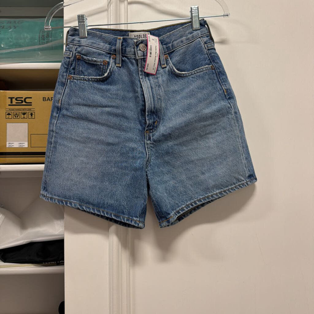 Blue Washed Short