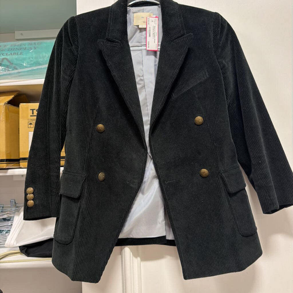Green Corduroy Blazer