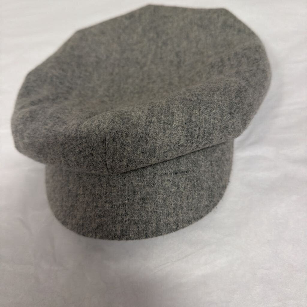Grey Newsboy Hat