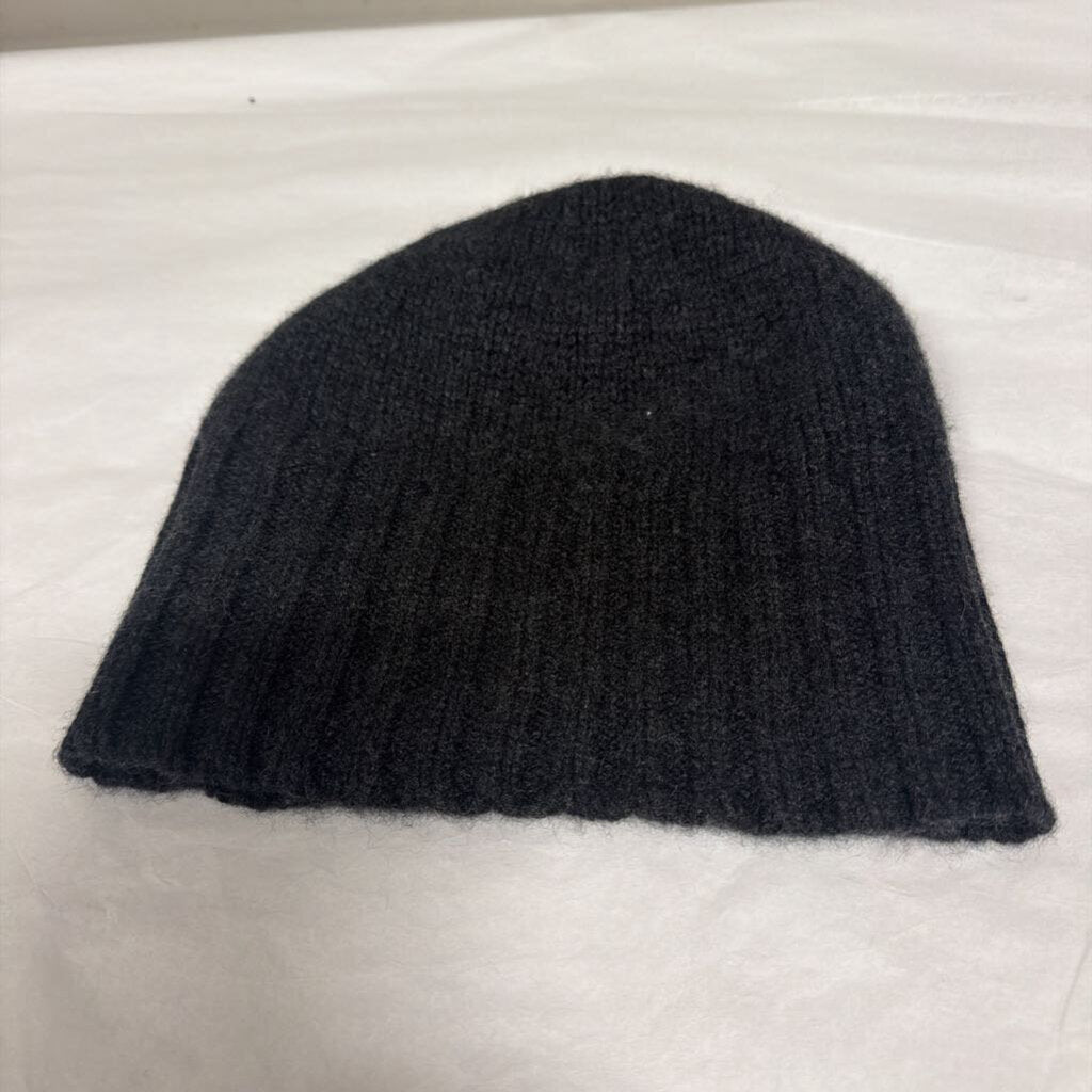 Dark Grey Cashmere Beanie