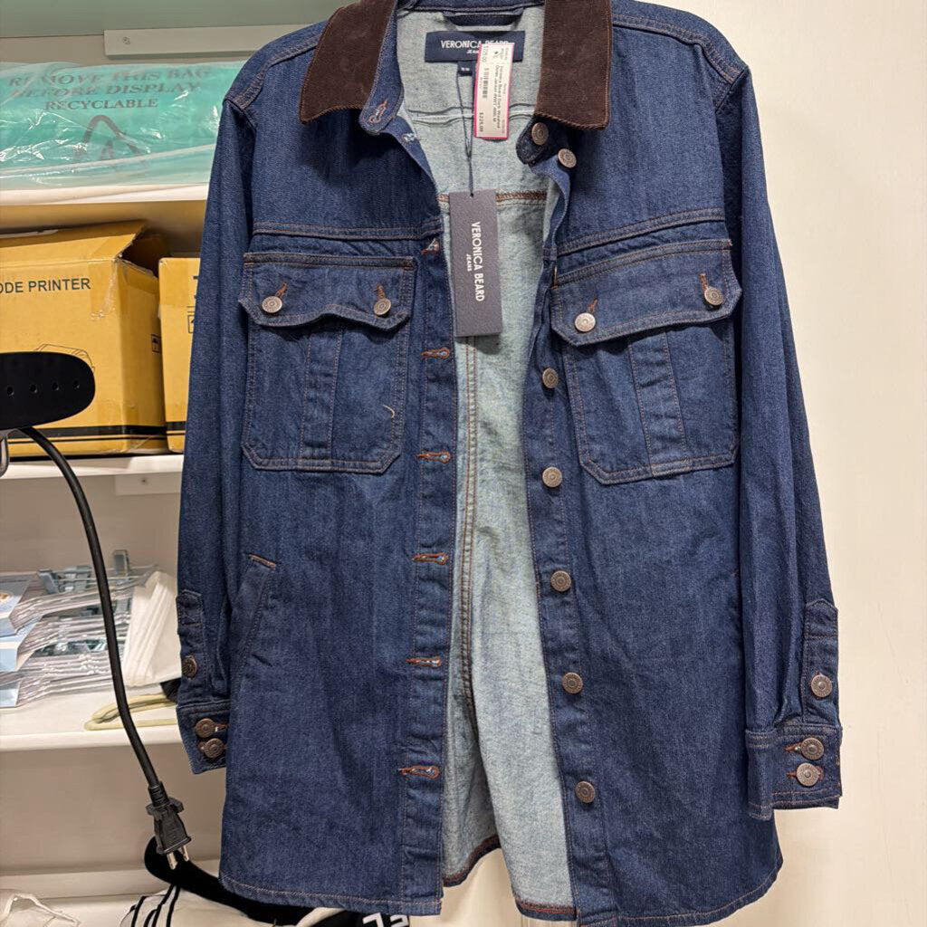 Dark Washed Denim Jacket (NWT 468)