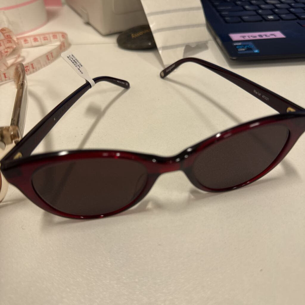 x Clare V Red Sunglasses