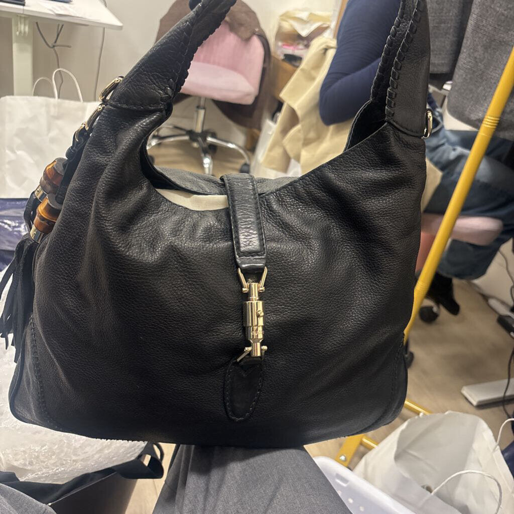 Black Piston Lock Jackie Hobo