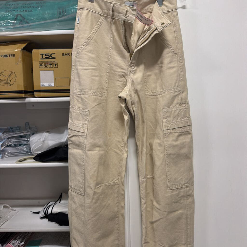 Beige Cargo Pant